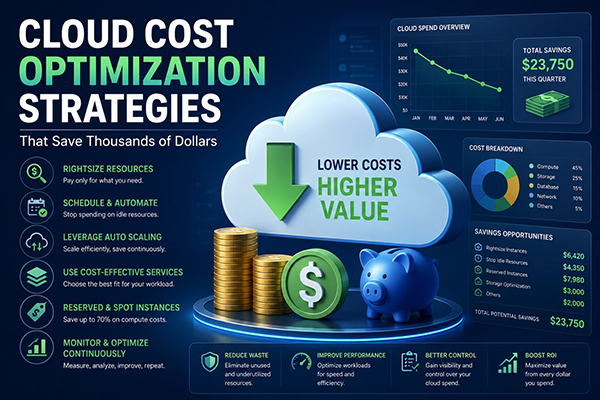 Cloud Cost Optimization Strategies That Save Thousands of Dollars